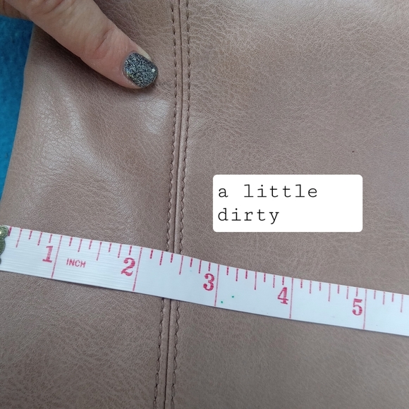 4/$15 Tan Women's Tote Bag Purse Pockets Faux Leather - Picture 8 of 11